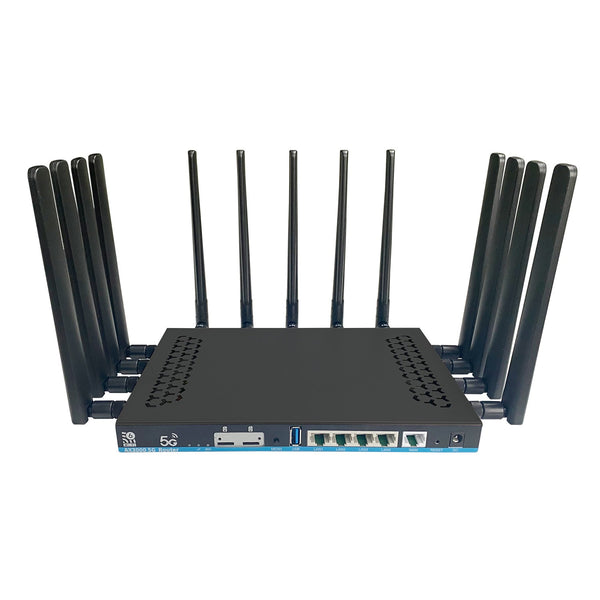 AX3000 Dual Sim Dual Module Dual Band WiFi 6 5G CPE