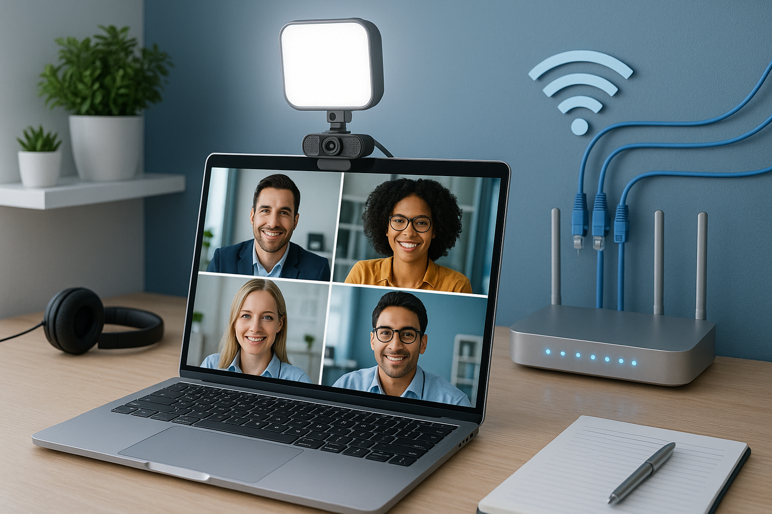 Enable seamless remote work and crystal-clear video conferencing with reliable, high-speed connectivity.