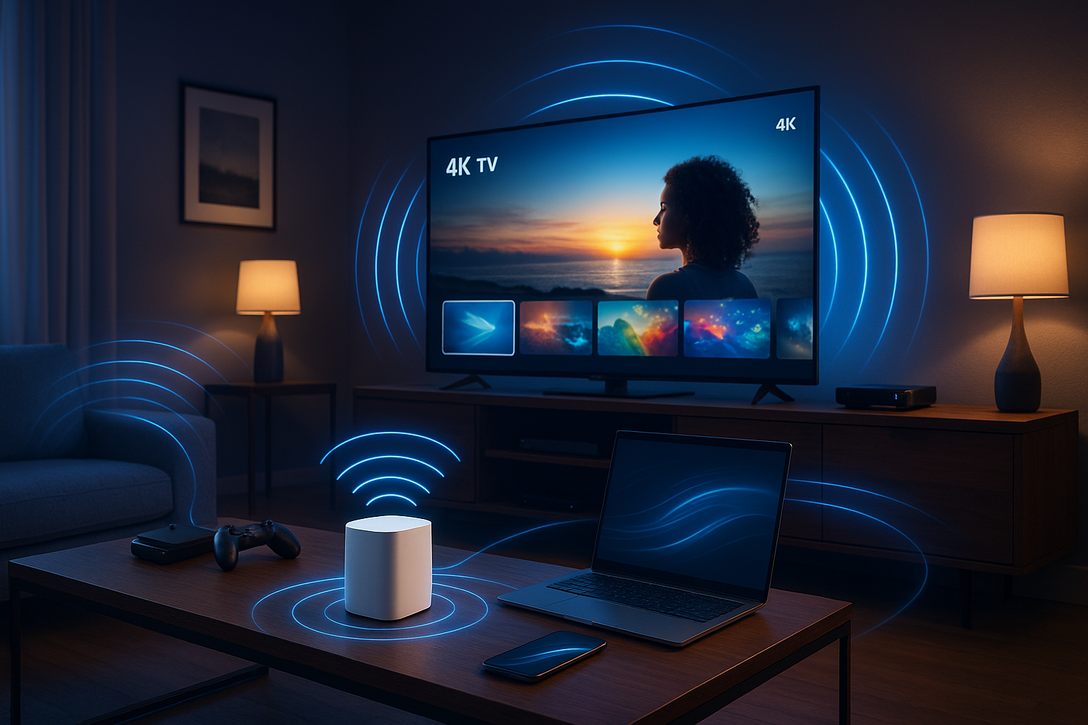Enjoy stutter-free 4K/8K streaming and immerse yourself in lag-free multiplayer gaming for a truly superior home experience.