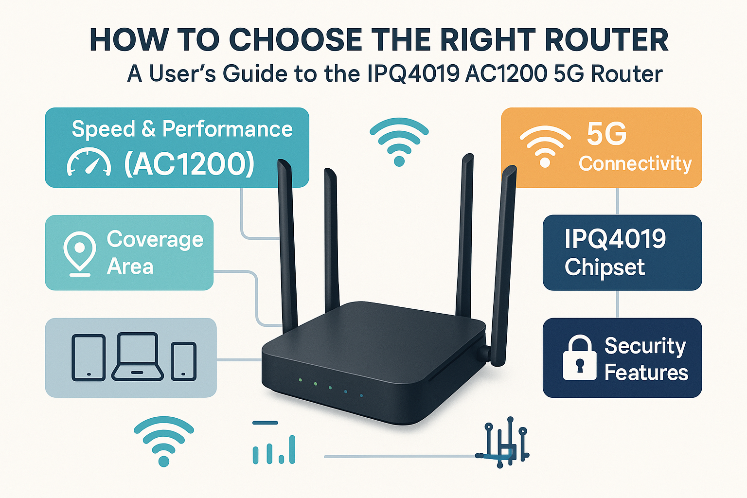 How to Choose the Right Router: A User’s Guide to the IPQ4019 AC1200 5G Router